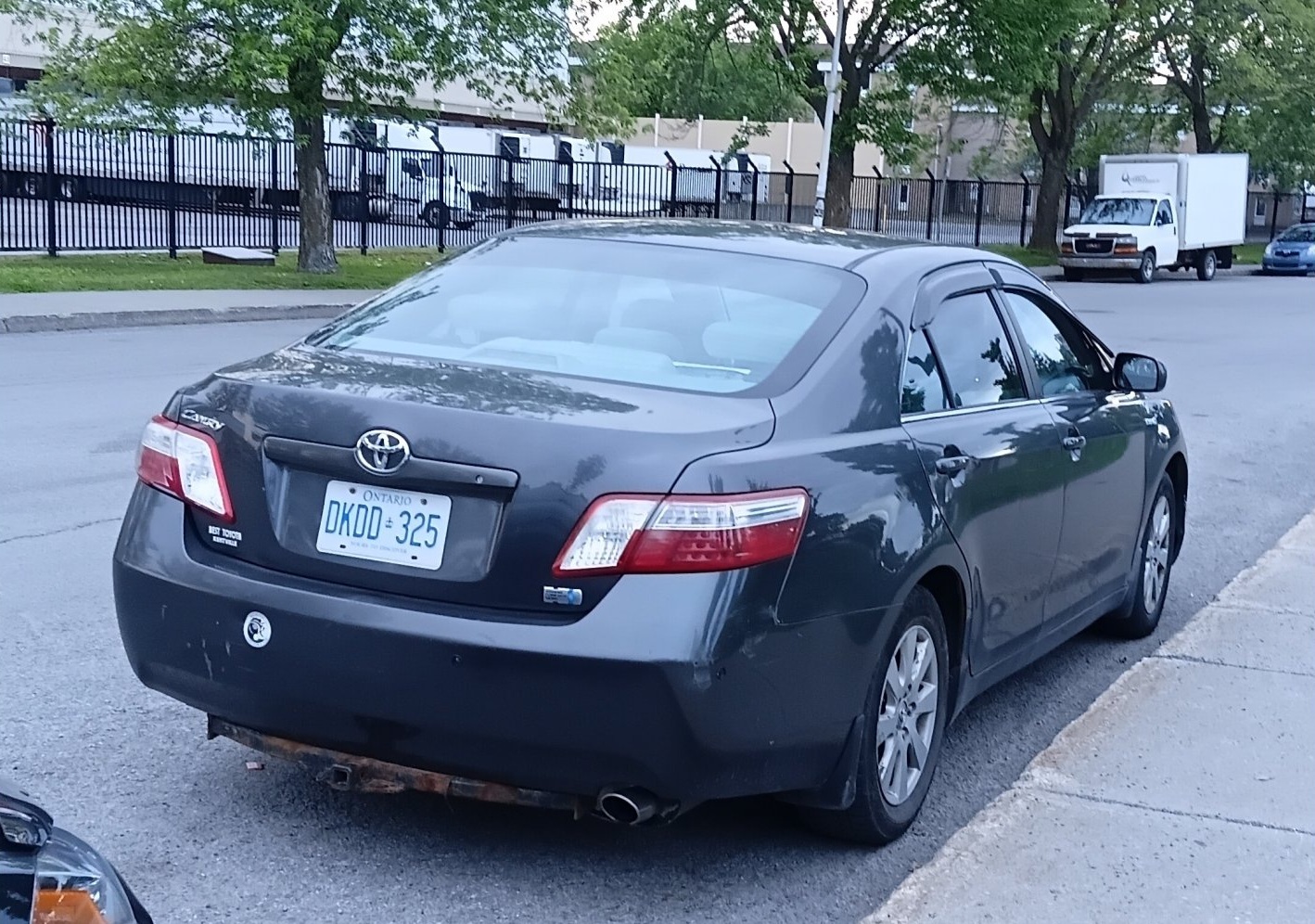 Canada license plate recognition sample